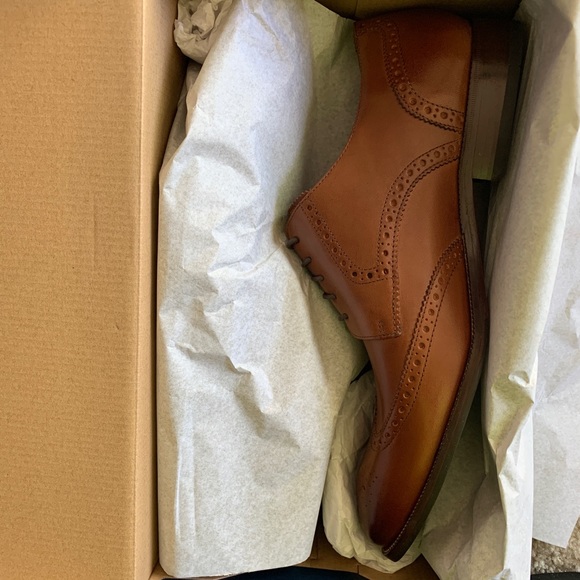 NWT Cole Haan Benton Wingtip Derby II - 13M